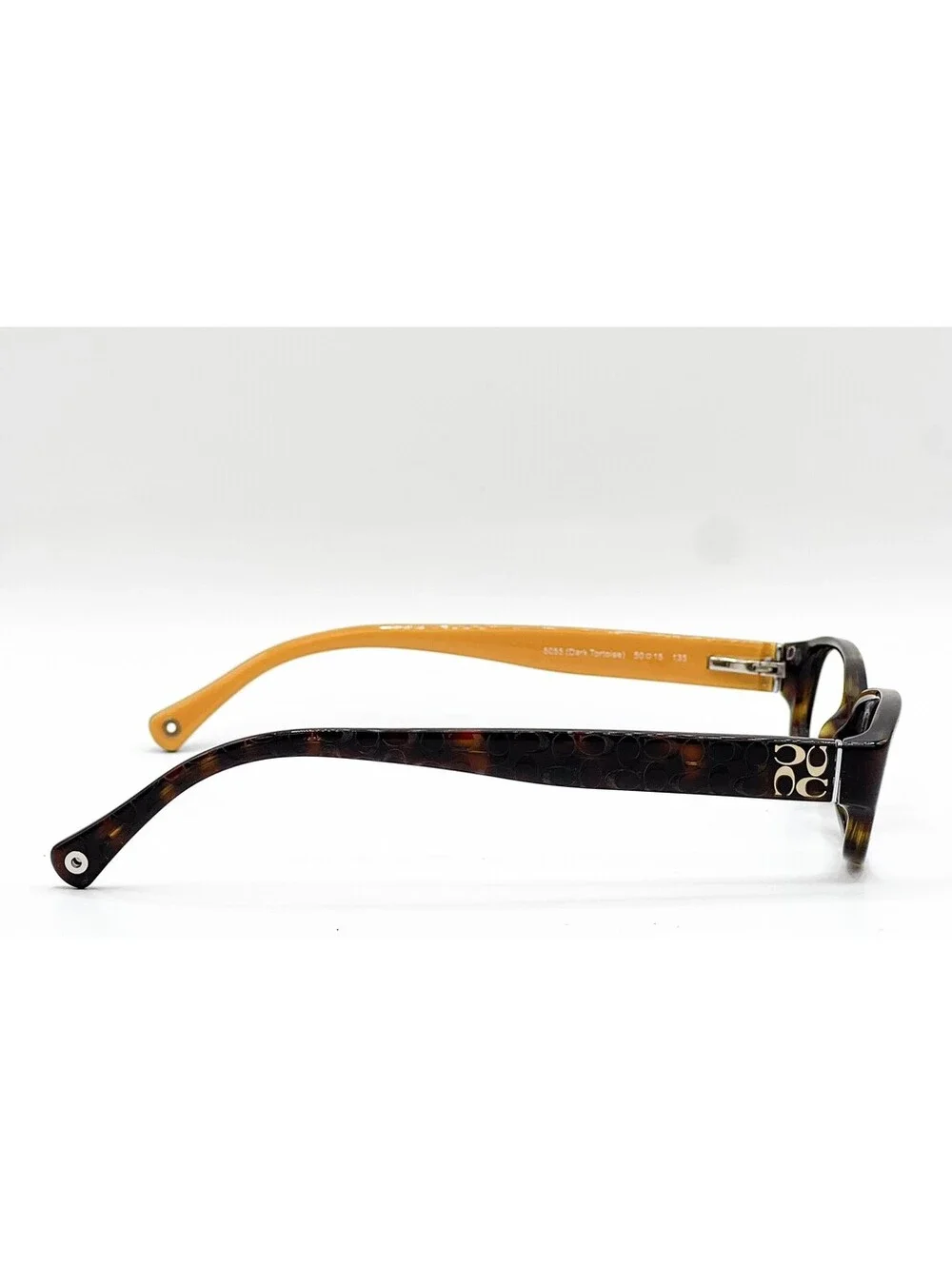 Coach Hc 6001 5055 Dark Tortoise Authentic Eyeglasses 50-15-135